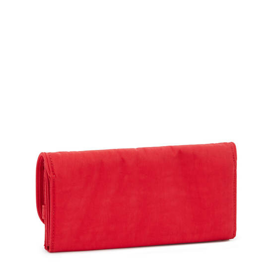 Kipling Money Land Snap Wallet Pung Rød | DK 2193GS